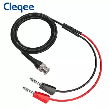 CLEQEE Провод зонда для осциллографа BNC Q9 120 см