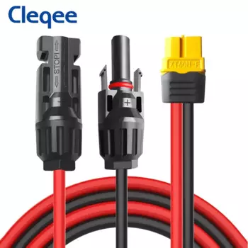 CLEQEE T10075 Солнечный кабель XT60 3 м