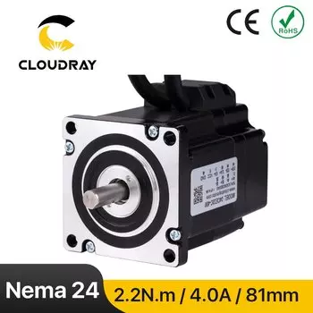 Cloudray Nema24 шаговый двигатель с энкодером 2.2 Нм