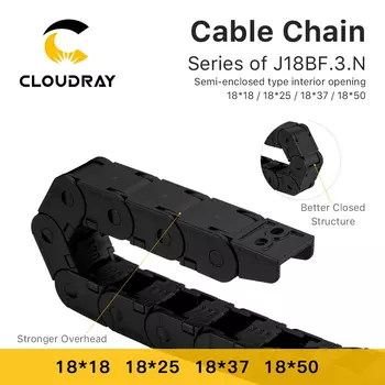 Cloudray полузакрытая кабельная цепь 1 м