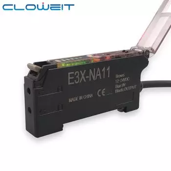 Cloweit Фотоэлектрический волоконно-оптический датчик E3X-NA11/E3X-NA41