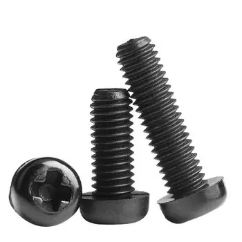 CLOXY Болты крестовые черные белые нейлон M2-M8 L=4-60мм