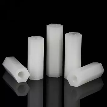 CLOXY черные/белые нейлоновые стойки для материнской платы M2 M2.5 M3 M4 M5