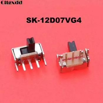 Cltgxdd 10 шт. SS 12D00 G3 G5 12D10 12D06 13D07VG4 скользящий переключатель скользящий рычаг переключения передач 2/3/4 положение тумблер ручка