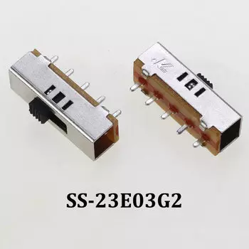 Cltgxdd, 1 шт., SS-23E03G2 SS-23E03G5 G2 G5 2P3T, переключатель с 5 контактами, 3 передачи, переключатель слайдов