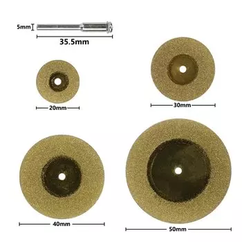 CMCP Мини алмазные диски для Dremel 5 шт