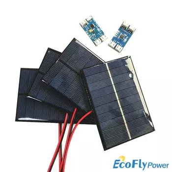 CN3163 5V 1A Солнечная литиевая батарея, фотопанель солнечных батарей 5V 5,5 V 1,6 mA 2,5 mA ma 1W