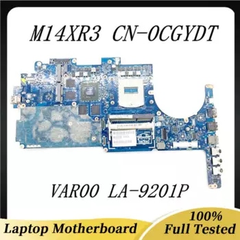 CN-0CGYDT 0CGYDT CGYDT High Quality MainBoard For Dell Alienware M14X R3 Laptop Motherboard VAR00 LA-9201P GTX765M 2GB 100% Test
