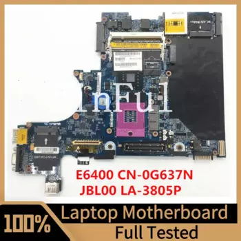 CN-0G637N 0G637N G637N Mainboard For DELL Latitude E6400 Laptop Motherboard JBL00 LA-3805P G45 DDR2 100%Full Tested Working Well