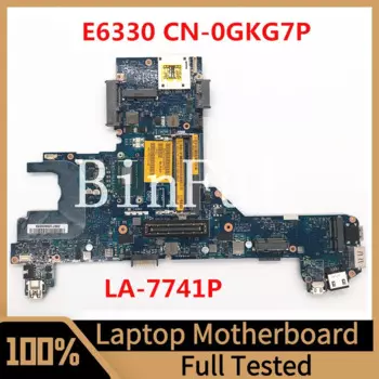 CN-0GKG7P 0GKG7P GKG7P для ноутбука Latitude E6330, материнская плата QAL70 LA-7741P с процессором SR0XD I3-3130M, 100% Протестировано, работает хорошо