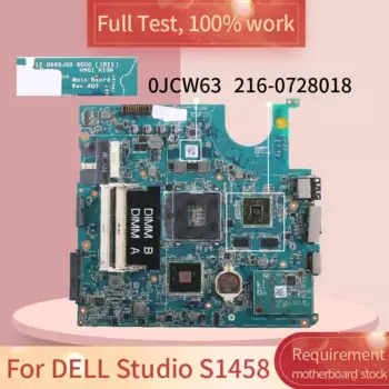 CN-0JCW63 0JCW63 для DELL Studio 1458 S1458 материнская плата для ноутбука 1P-009CJ00-8000 216-0728018 материнская плата для ноутбука