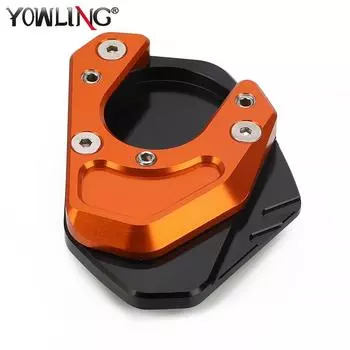 CNC алюминиевая боковая подставка для мотоцикла, увеличитель, подставка, увеличивающая пластину, аксессуары для Duke 125 200 390 690 SMC Enduro R
