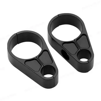 CNC Aluminum ATV A-Arm Brake Line Clamps For Suzuki LT LTR LTZ 250 400 450 For Arctic Cat Honda FourTrax Kawasaki Yamaha Polaris