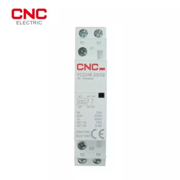 Модульный контактор CNC YCCH6 25A для умного дома
