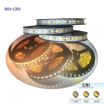 CNDIYLF светодиодная лента 5м 12В 2835 SMD 0.2Вт CRI 90+ Ra 8мм