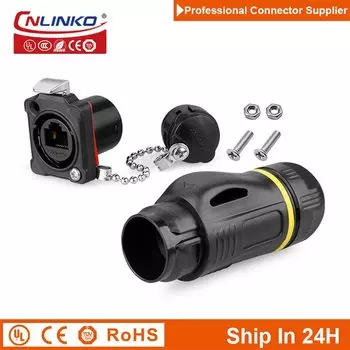 Cnlinko BD-24-C/RJ45/015/PE-42-001A Разъем Ethernet