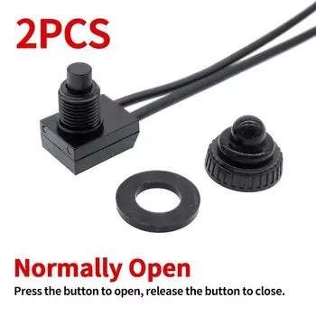 CNMAWAY KP107S пластиковый водонепроницаемый самоблокирующийся переключатель