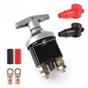 CNSPEED для автофургона, кемпера, грузовика, лодки, автомобиля, 1500A, 12/48 В, сверхмощный аккумулятор, комплект массового выключателя, изолятор аккумулятора, разъединитель