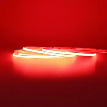 COB STRIP светодиодная лента 5 мм 24В/12В тёплый/холодный белый свет