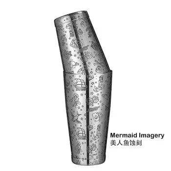 CocktailGeek Бостон Шейкер из нержавеющей стали