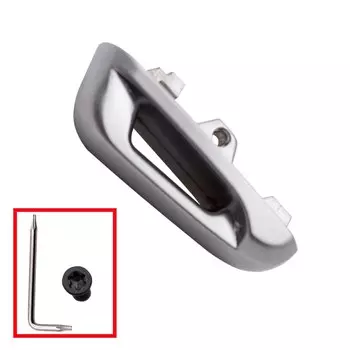 Cocolockey матовая металлическая деталь клавиатура для Vw Gollf 7 MK7 для Skoda Octavia A7 для сиденья пульт дистанционного управления автоключ деталь автомобиля резиновая прокладка