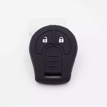 Cocolockey силиконовый резиновый чехол для дистанционного ключа автомобиля, чехол для Nissan Juke Micra Qashqai Note Cube, 2-кнопочный защитный чехол для ключей
