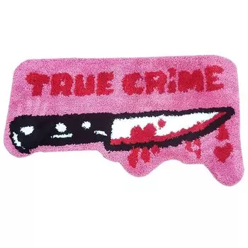 CODROK Половик из полиэстера красный