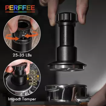 PERFFEE Ударный темпер для эспрессо из нержавеющей стали