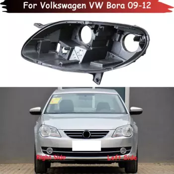 Цоколь фары для Volkswagen VW Bora 2009 2010 2011 2012, передняя фара, Передняя база для автомобиля, задняя фара, корпус передней фары