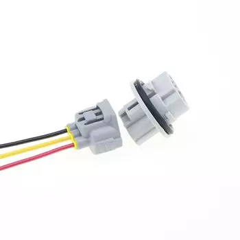 Цоколь стоп светильник для Toyota T20 7443, патрон лампы 3157, держатель лампы, разъем, автомобильные аксессуары