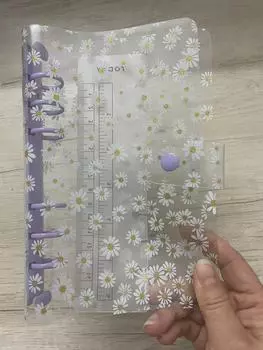 Coliky цветная прозрачная обложка для блокнота A6