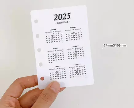 Coliky M5 блокнот с календарём-разделителем 2025