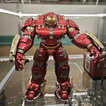 Comicave Marvel Мстители Железный человек Mk44 Hulkbuster Коллекция аниме Фигурки из сплава Модель игрушки для коллекционного подарка