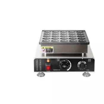 Коммерческая машина для кексов с 25 отверстиями, электрическая японская горелка для причинаспорта, вафельница с 50 отверстиями и 36 отверстиями