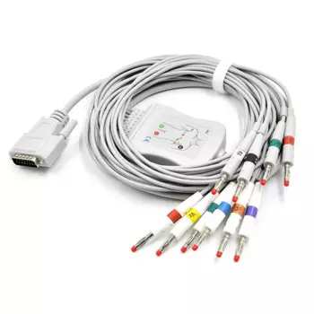 Кабель PMSOEHT DB 15pin к банану 4.0 для Nihon Kohden