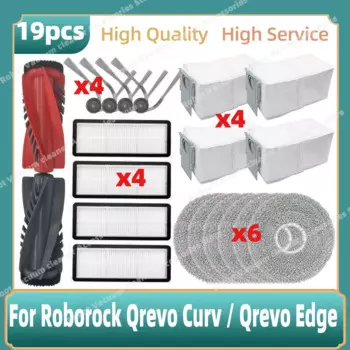 Запчасти для Roborock Qrevo Curv / S5X / 5A1 / 5XC / 5AE / CurvC