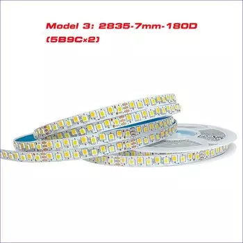 COMPYI Светодиодная лента 5 м 2835 3 цвета 14-20Вт