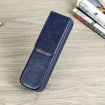 CONTACT'S FAMILY Кожаный пенал 2 слота