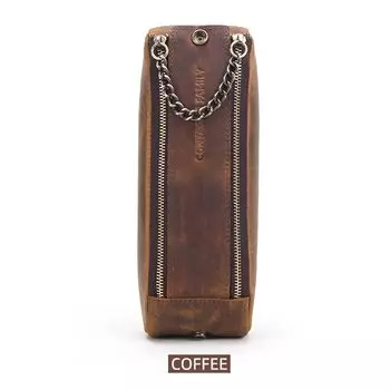 CONTACT'S FAMILY кожаный пенал для ручек