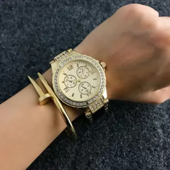 CONTENA модный браслет наручные часы женские часы Топ бренд Роскошные Кристалл женские часы saat relogio feminino montre