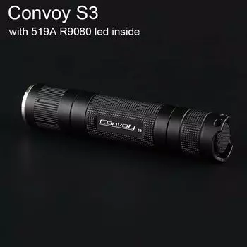 CONVOY S3 Nichia 519A R9080 фонарик
