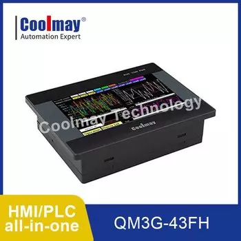 Coolmay небольшой размер 4,3-дюймовый ПЛК/HMI универсальный HMI сенсорный экран контроллер шагового двигателя для автомойки сенсорный экран