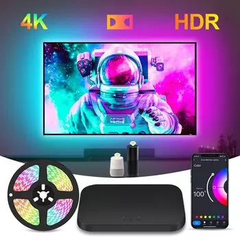 Coolo HDMI 2.1 светодиодная подсветка для телевизора