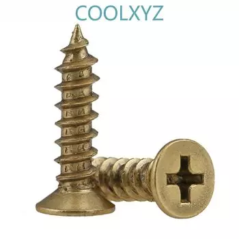 CoolXYZ Латунные утопленные винты с потайной головкой M3 M4 M5 10 шт.