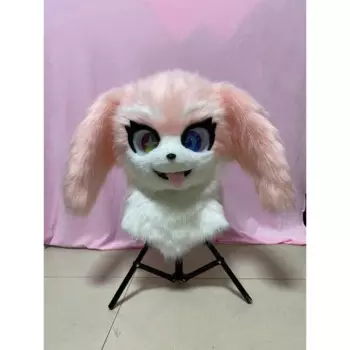 Cos пушистый Костюм Kigurumi, гарнитура, пушистый Косплей-костюм, голова лапы, база, комьер, пушистое животное, кукла, костюм для косплея собаки