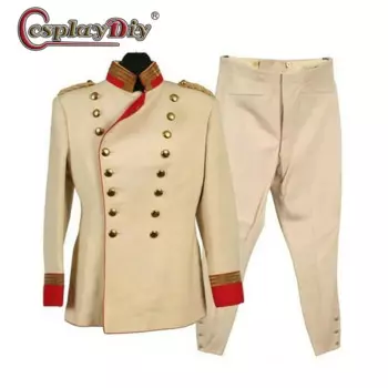 Cosplaydiy 17-го века средневековый Мужской полный комплект куртка и брюки новый костюм домоня Униформа Викторианский ретро костюм викингов