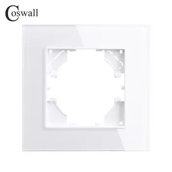 COSWALL Сенсорный выключатель CS-D1o-11 белый