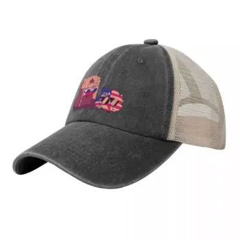 Countryhumans Rusame Бейсбольная кепка с капюшоном Rave Snapback Кепки для женщин и мужчин