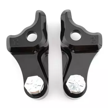 Covingtons черный Задний-1 "комплект для опускания 09-19 для Harley Touring FLHX FLHR FLHT