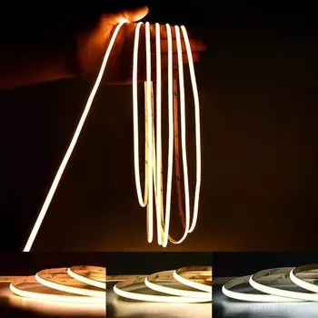 COXO Ультратонкая светодиодная лента 5 мм 384 светодиода/м